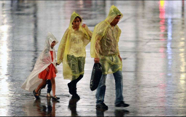 Se prevé que la depresión 22-E también genere tormentas locales muy fuertes en Colima y Jalisco. NTX / ARCHIVO