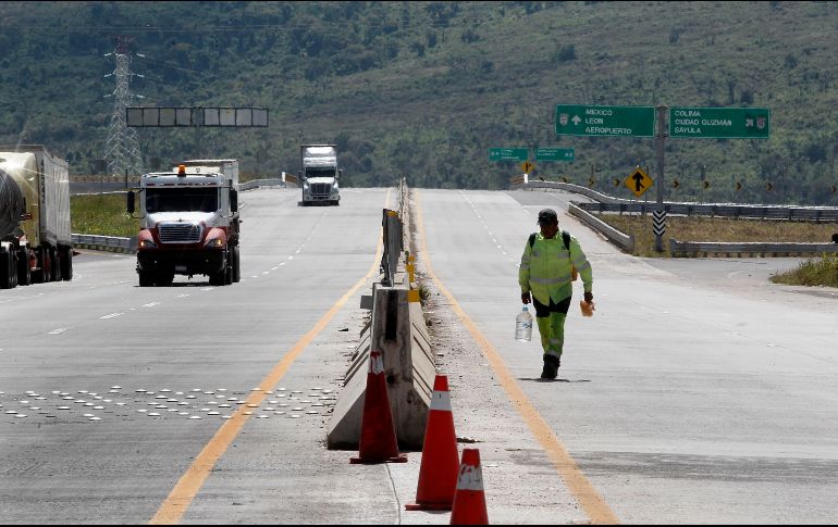 La vialidad fue inaugurada por el Presidente de la República, Enrique Peña Nieto, en enero. EL INFORMADOR/A. Camacho