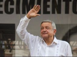 López Obrador encabezará un mitin en el centro de Colima como parte de la gira de agradecimiento. NTX / ARCHIVO