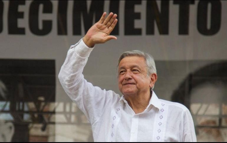 López Obrador encabezará un mitin en el centro de Colima como parte de la gira de agradecimiento. NTX / ARCHIVO