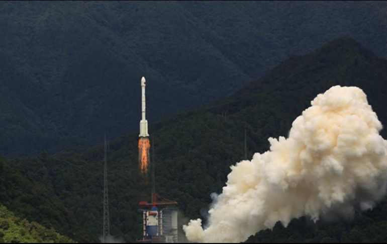 El cohete portador fueron desarrollados por la Academia de Innovación de Microsatélites de la Academia de Ciencias de China. ESPECIAL / spacechina.co