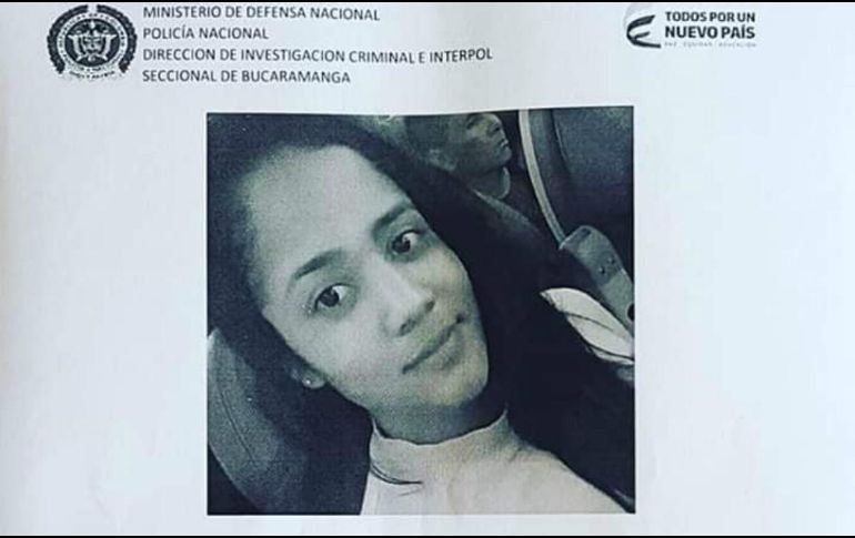 Se informa que la mujer tiene 28 años de edad y fue vista por última vez el 25 de septiembre, a las 06:00 de la tarde. FACEBOOK / Me muevo por Colombia