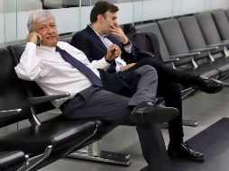 Obrador señaló que ya ha hecho consultas con los actuales titulares de Defensa y de Marina y con otros actores para tomar la decisión que dará a conocer a fin de mes. SUN / B. Fregoso