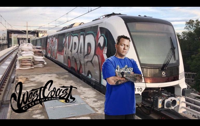 Reaccionan con memes al grafiti de los nuevos vagones del Tren Ligero