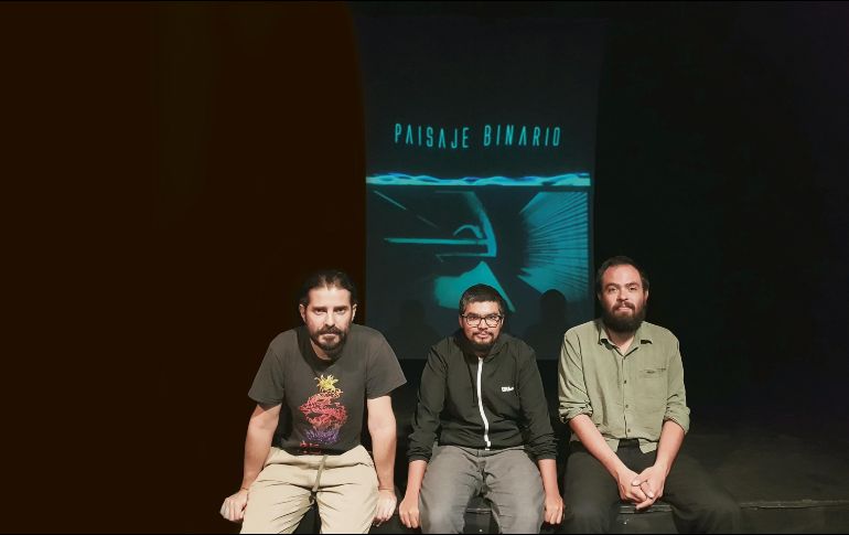 De izquierda a derecha, Marcos, Carlos y Ricardo conforman Time Dive. EL INFORMADOR / E. Barrera
