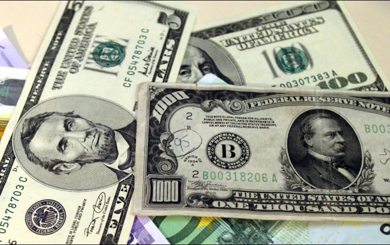 El Banco BASE ubica el tipo de cambio de este día oscile entre 18.65 y 18.85 pesos por dólar en cotizaciones interbancarias a la venta. EL INFORMADOR / ARCHIVO