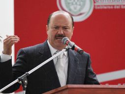 También indica que aprovechará la visita de López Obrador a Chihuahua este fin de semana para enterarlo del caso de extradición de Duarte. NTX/ ARCHIVO