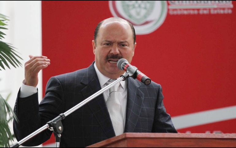 También indica que aprovechará la visita de López Obrador a Chihuahua este fin de semana para enterarlo del caso de extradición de Duarte. NTX/ ARCHIVO