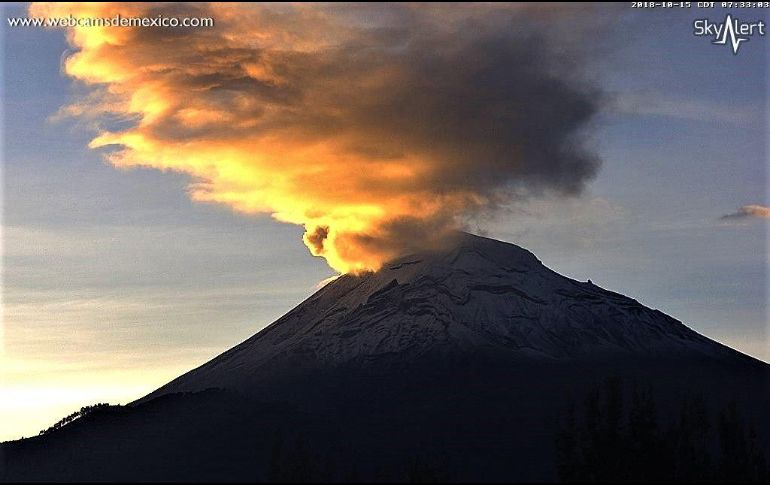 A la población se le sugiere permanecer atenta a la información oficial, que será difunda en medios de comunicación o las redes sociales oficiales. TWITTER/ @Popocatepetl_MX