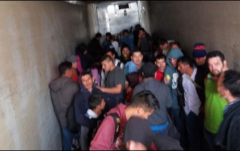 De los inmigrantes localizados, 92 son originarios de Honduras, 62 de Guatemala y tres de El Salvador. TWITTER/@entornocoahuila