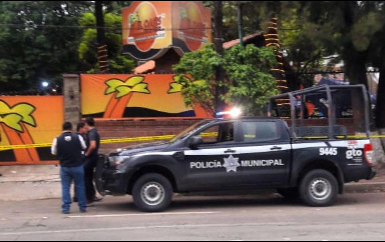 En la escena del crimen, Servicios Periciales recabó casquillos de calibre corto. TWITTER/@ZonaFrancaMX