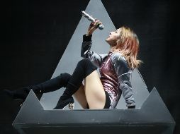 La tapatía compartió en el Benito Juárez canciones como Cuervo y No fue suficiente. EL INFORMADOR/G. Gallo