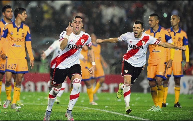 Tigres perdió la Final de 2015 ante River Plate. MEXSPORT / ARCHIVO