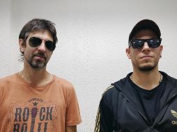 Dos de los integrantes de la agrupación charlan sobre su música. EL INFORMADOR / J. Pérez