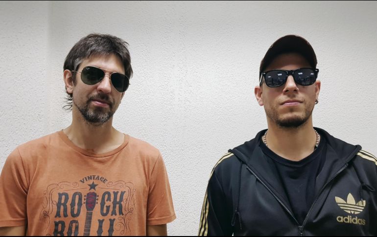 Dos de los integrantes de la agrupación charlan sobre su música. EL INFORMADOR / J. Pérez