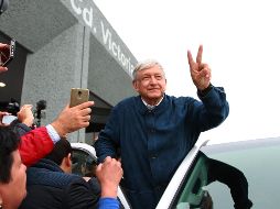 El presidente electo explica que está en la etapa de exploración para nombrar a los próximos secretarios de la Defensa y la Marina. NTX / F. Estrada