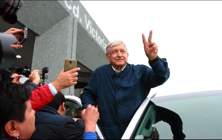 El presidente electo explica que está en la etapa de exploración para nombrar a los próximos secretarios de la Defensa y la Marina. NTX / F. Estrada