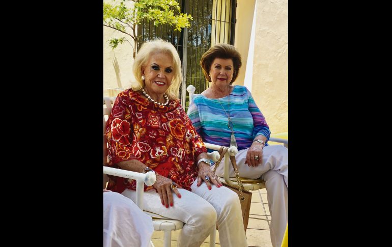 La Güera Salas y Elba Aguilar.