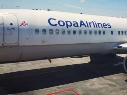 Al rededor de las 07:00 horas la nave aterriza sin complicaciones en las pistas del NAICM y estaba a la espera de volver a despegar para retomar su ruta. FACEBOOK / Copa Airlines