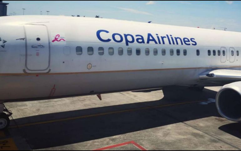 Al rededor de las 07:00 horas la nave aterriza sin complicaciones en las pistas del NAICM y estaba a la espera de volver a despegar para retomar su ruta. FACEBOOK / Copa Airlines