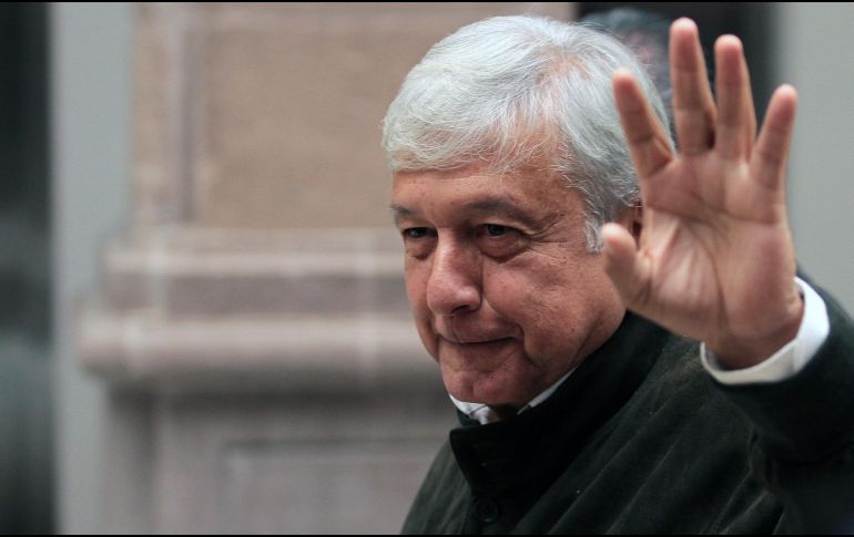 El tabasqueño comentó que si se hacen dos pistas en Santa Lucía habría un ahorro de más de 100 mil millones de pesos. NTX/A. Monroy