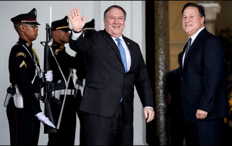 Ni Pompeo ni Varela hicieron algún pronunciamiento conjunto al término del encuentro. AP/B. Smialowski