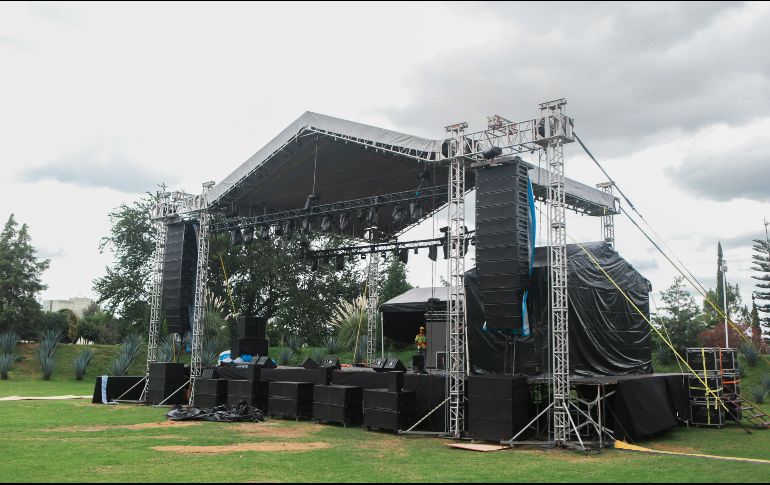 Los escenarios contarán con lo último en equipamiento, para garantizar la calidad del show. EL INFORMADOR/G. Gallo
