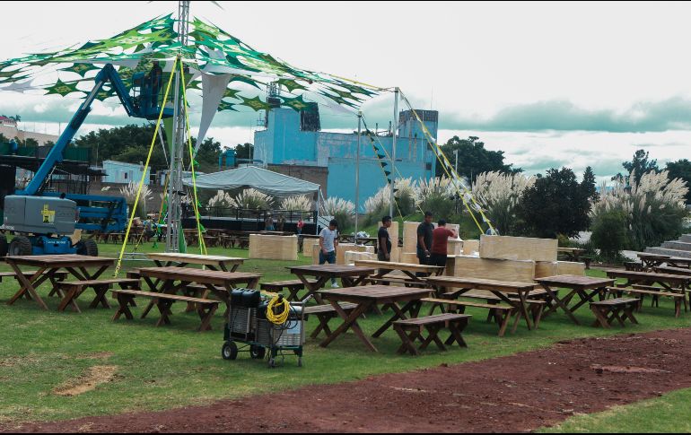 Las zonas de descanso estarán listas para los melómanos. EL INFORMADOR/G. Gallo