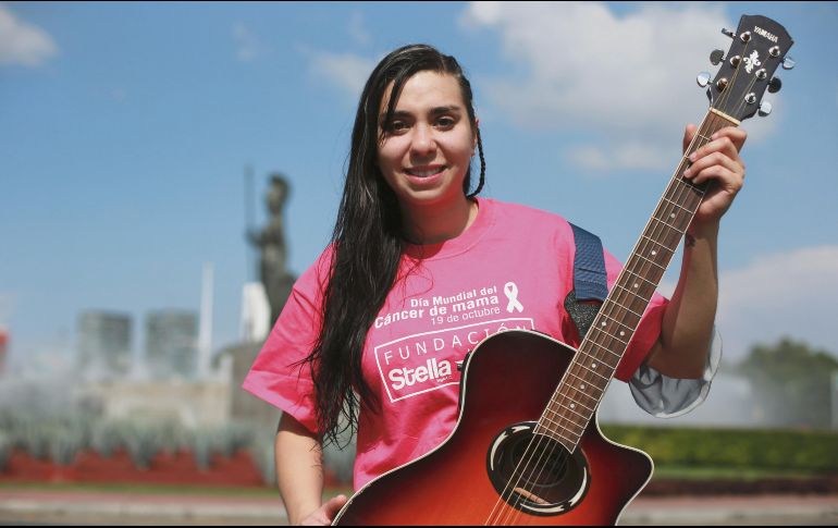 Previo al lanzamiento de “Soy vida” de Montserrat Ibarra y la caminata en apoyo contra el cáncer de mama celebrado en Guadalajara el pasado 13 de octubre. EL INFORMADOR/G. Gallo
