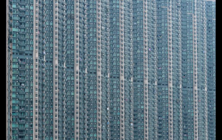 Vista de un complejo residencial en Hong Kong, China. AFP/A. Wallace