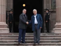 López Obrador respondió que va a atender las áreas naturales y no se practicará más el fracking. SUN/ B. Fregoso