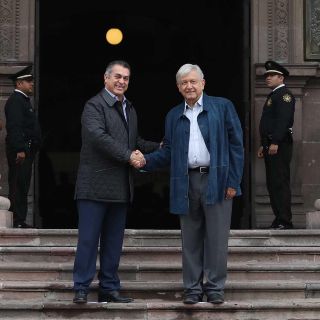López Obrador se reúne con "El Bronco"