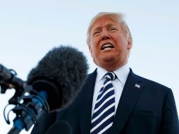 El mandatario secundó a aspirantes republicanos para las próximas elecciones parlamentarias del 6 de noviembre en Estados Unidos. AP / C. Kaster