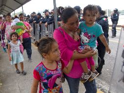 Destacan que los derechos humanos de los centroamericanos se han respetado en todo momento. EFE/M. Ascencio