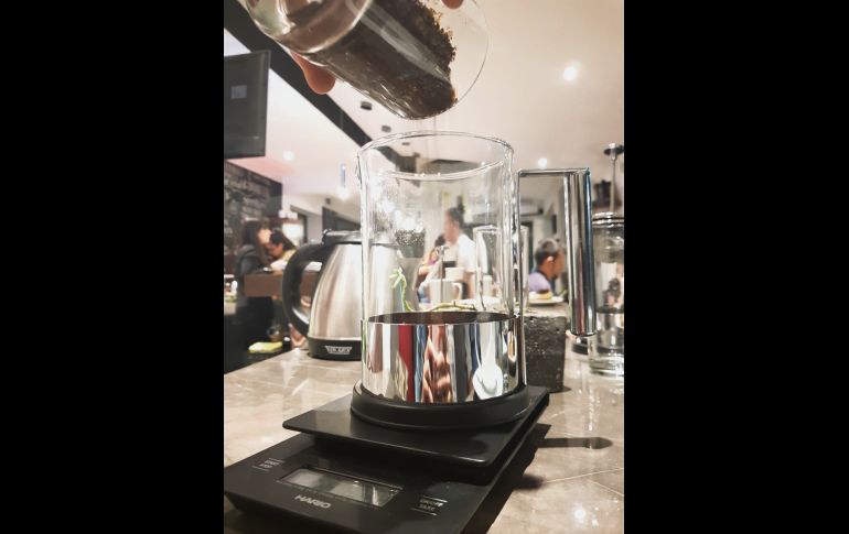 Detalles. Lograr el balance entre la cantidad de café y agua es necesario para que la bebida quede al gusto.