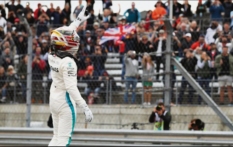 Lewis Hamilton tuvo que emplearse al máximo para asegurarse la primera posición en la parrilla de salida del Circuito de las Américas. AFP  / M. Thompson