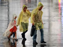 El fenómeno natural presenta vientos sostenidos de 85 kilómetros por hora y rachas superiores a 100 kilómetros por hora. NTX / ARCHIVO