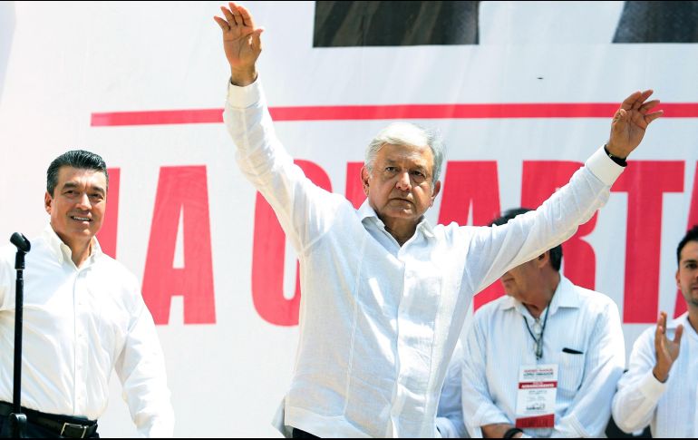 López Obrador destacó que no se quiere que ellos sufran lo que padecen nuestros compatriotas en otras fronteras. NTX / A. Monroy