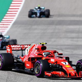 Raikkonen triunfa en Austin y Hamilton podría coronarse en México