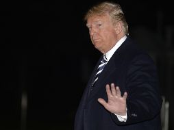 Trump advirtió el jueves que si México no es capaz de frenar 