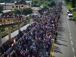Fotogalería: Caravana migrante avanza por Chiapas