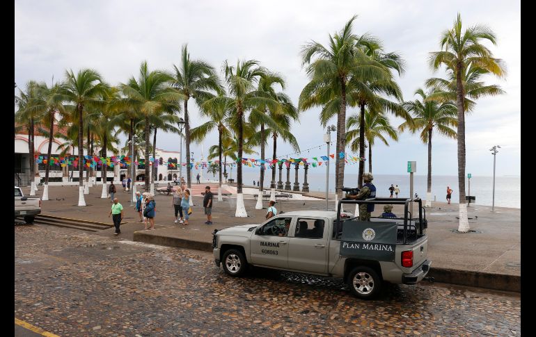 Aspecto de Puerto Vallarta. 