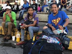 Miguel Ángel explica que el camino que emprendió con su novia Kimberly y su hermano Estuardo fue motivado por la violencia en su país. NTX / A. Moreno