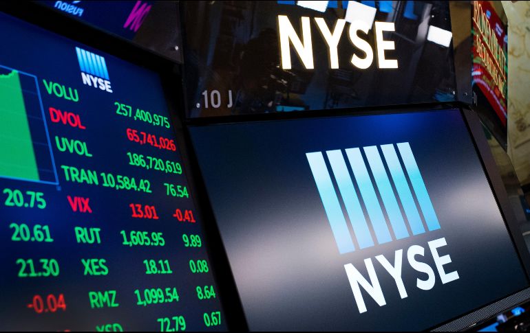 El NYSE Composite cede 174.47 puntos, colocándose en dos mil 711.38 unidades. AP / ARCHIVO