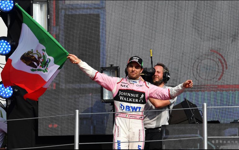 El conductor de Force India afirma que la carrera de este fin de semana es siempre para él la mejor de todo el calendario de la F1. TWITTER / @SChecoPerez