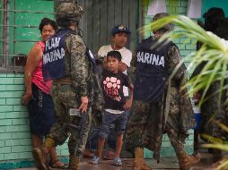 Los primeros recorridos para evaluar los daños están planeados alrededor de la medianoche. AFP/A. Estrella