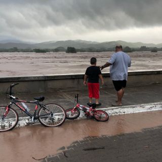 Autoridades, en alerta por crecimiento de Río Baluarte tras paso de ''Willa''
