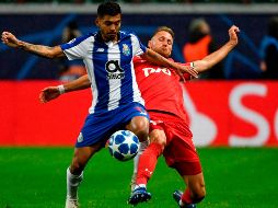 Corona anotó el tercer gol del Porto al 47'. AFP/A. Nemenov