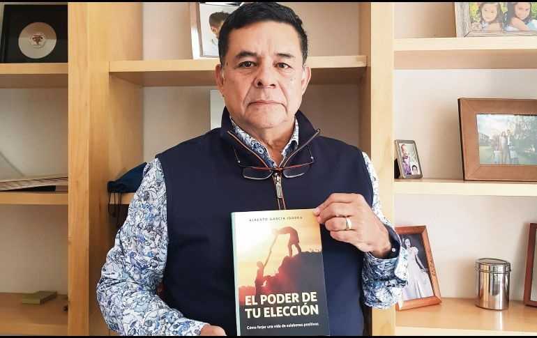 Se estrena como autor con el libro “El poder de tu elección”.  EL INFORMADOR / J. Pérez