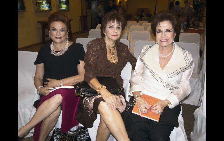Luz Elena Salazar, Lorenza Villaseñor y Ana Ordaz.